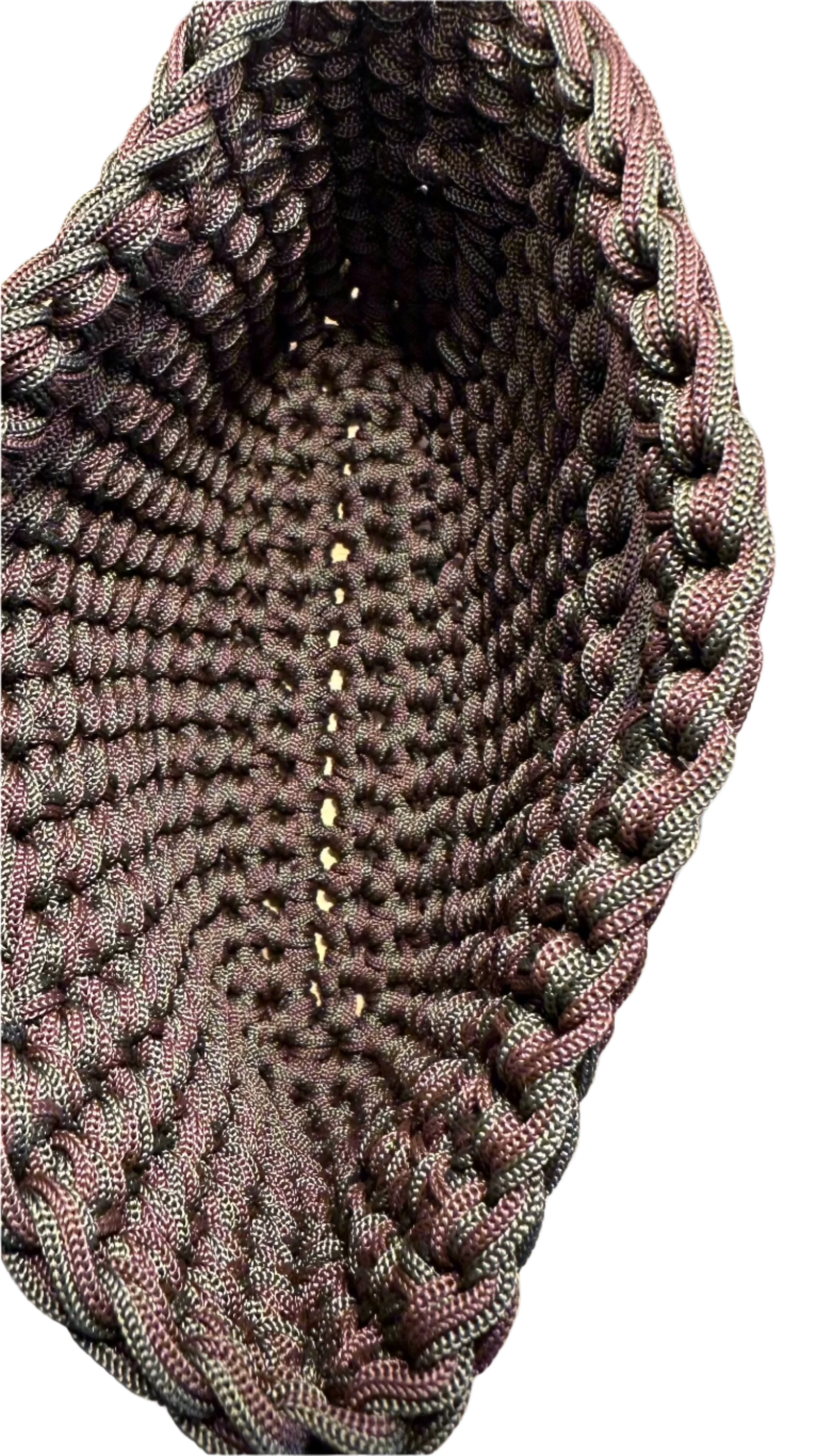 <img ="creaturina_bag.png" alt="Dicembrina mini bag marrone e verde fango">