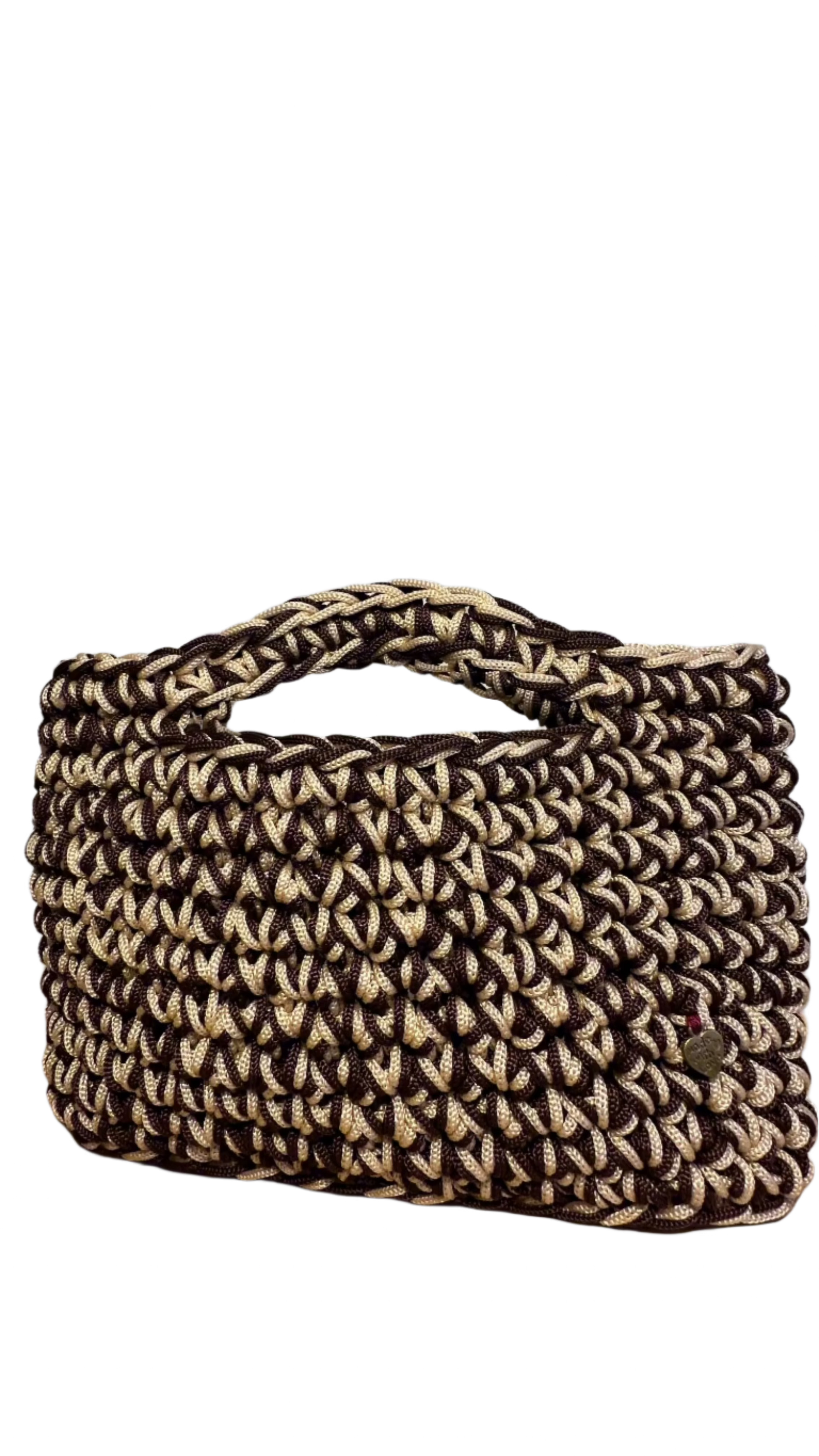 <img ="creaturina_bag.png" alt="Settembrina mini bag marrone e baige"